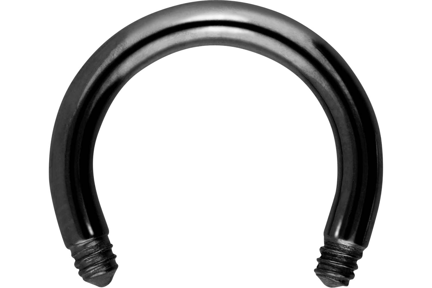 Chirurgenstahl Hufeisenring Piercing ohne Kugeln
